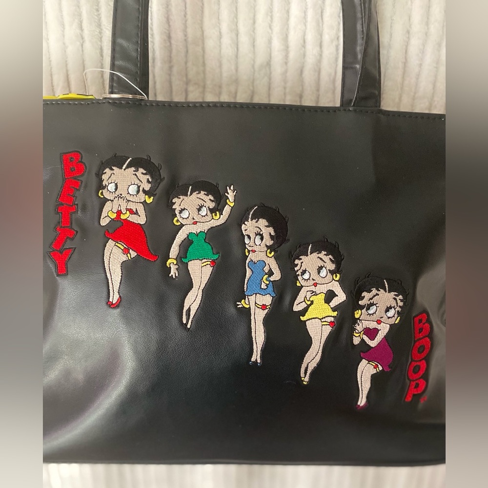 Betty Boop Multi-Color Character Tote - Picture 2 of 14
